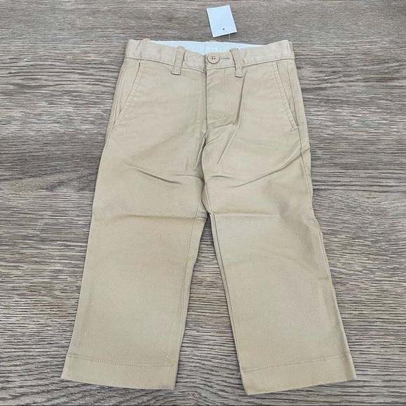 NWT JCrew Crewcuts youth boys chino pants size 2. slim fit. - Picture 1 of 3